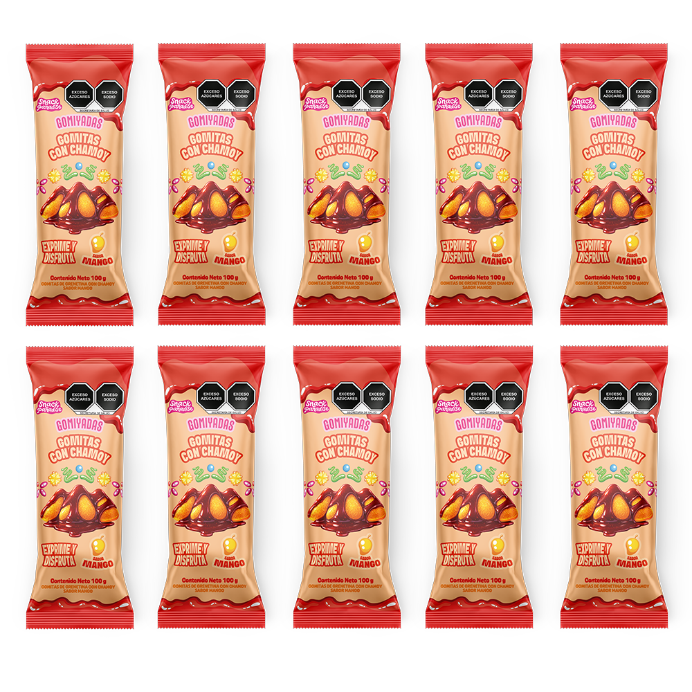 Gomiyadas | Caja Display con 10 Bolsa